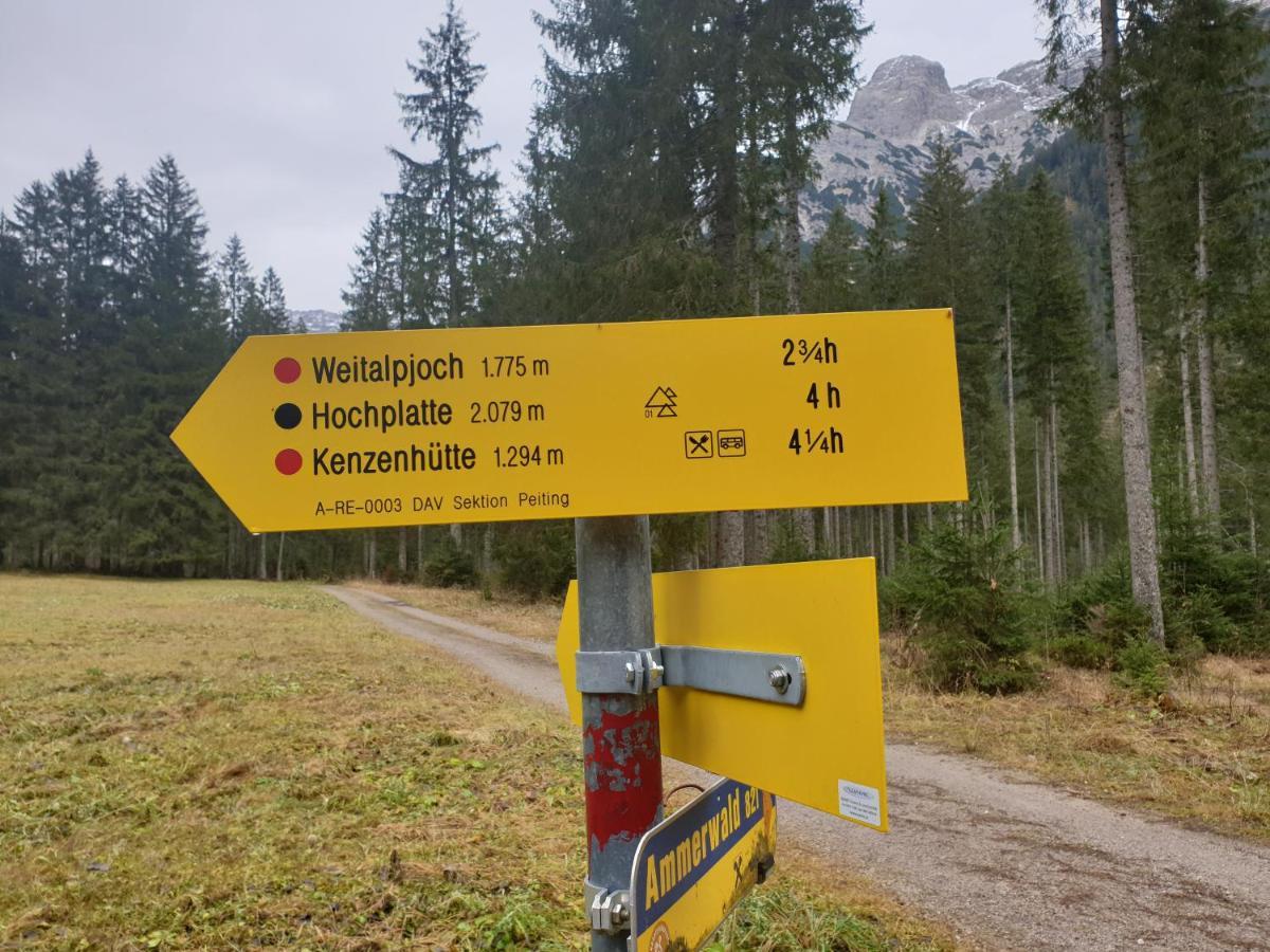 Ammerwald Alm Планзее Екстериор снимка